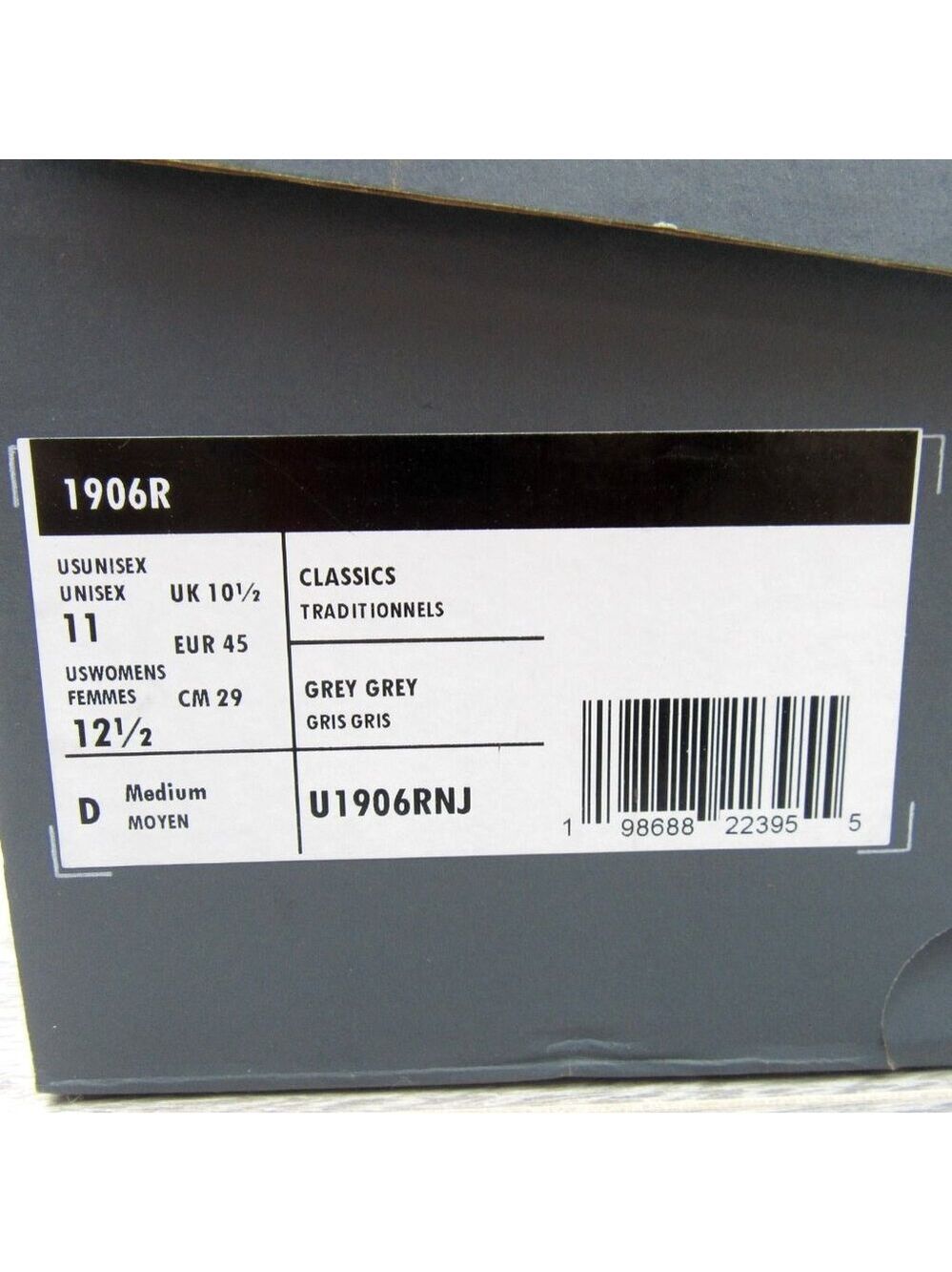 New Balance 1906R Shoes Mens Size 11 Blue Silver NEW U1906RNJ - Picture 15 of 15